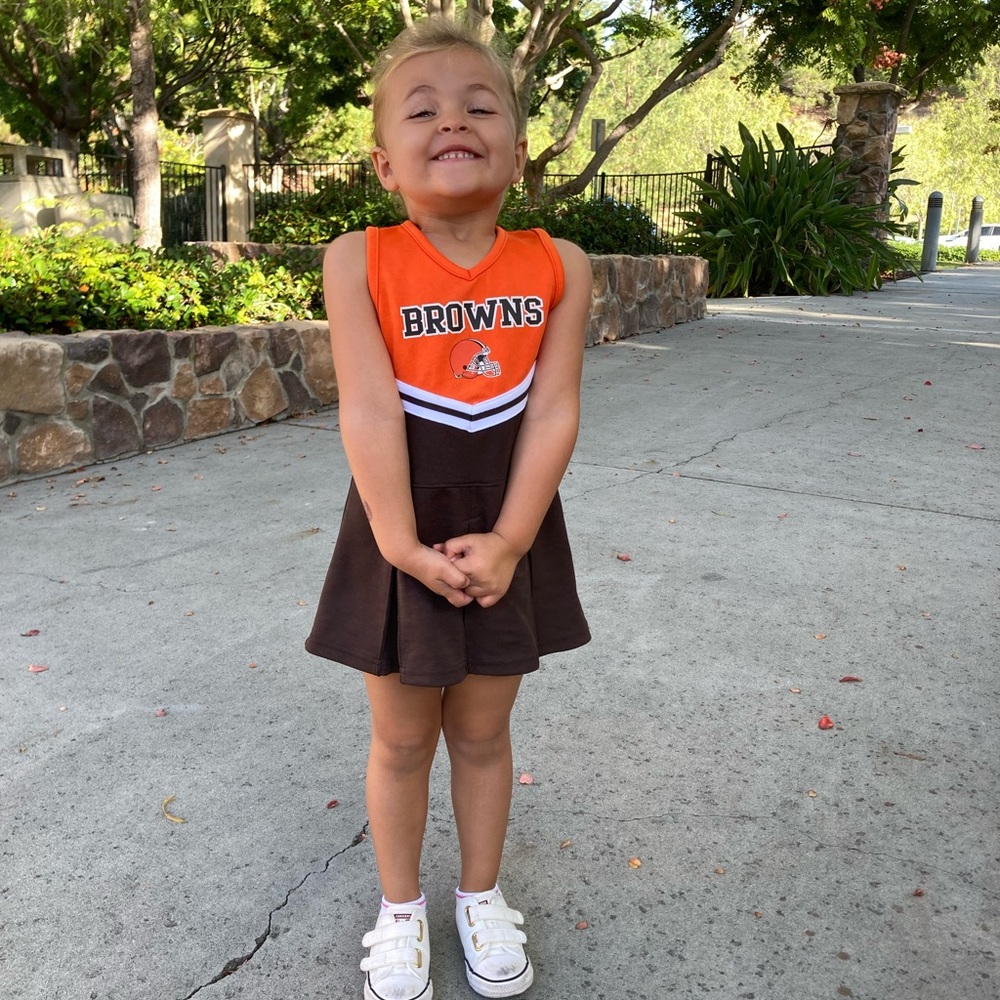 NFL Team Cheerleader Outfit Size 4T